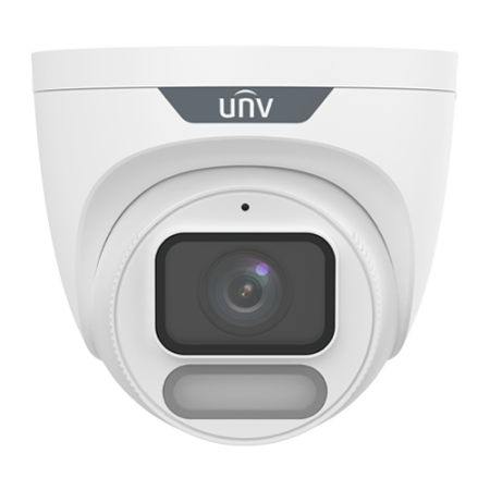 Camera IP Wise-ISP, ColorHunter, 8MP, lentila 2.8mm, WL 30M, Mic, PoE, color 24/7 - UNV IPC3628LE-ADF28K-WP UNIVIEW - 1